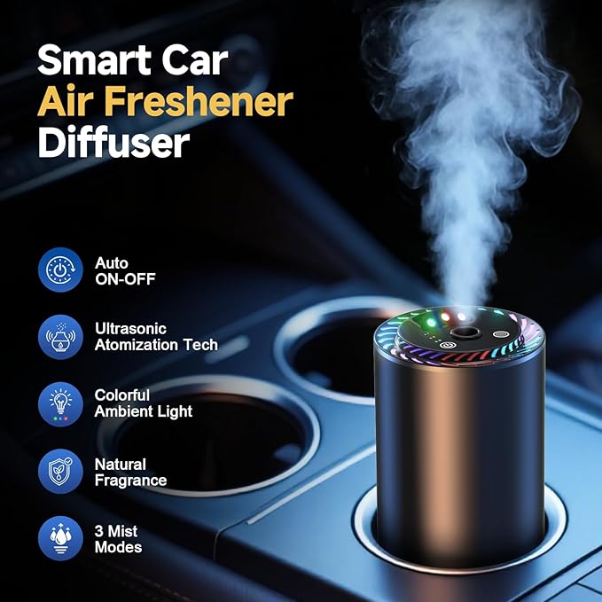 toretark Interior Kit for Smart Car Air Freshener & Interior Cleaner