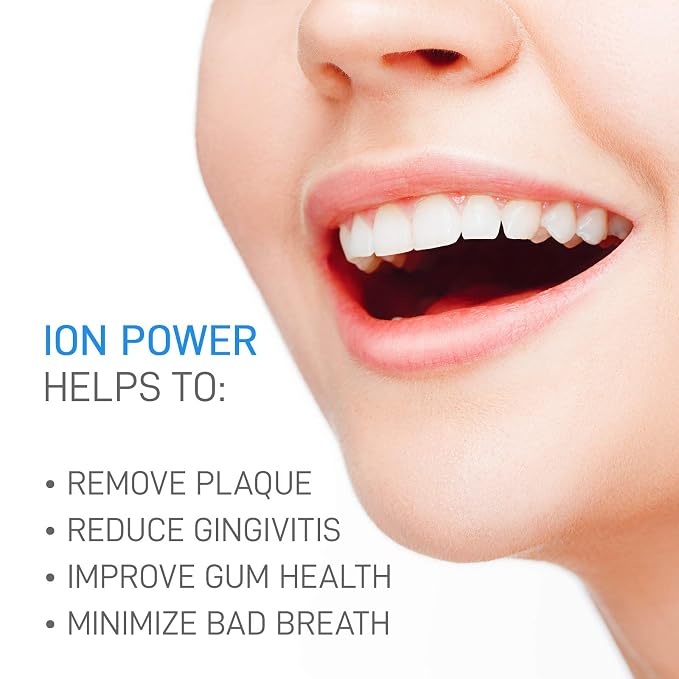 IONIC KISS IONPA DH Home Black Ionic Power Electric Toothbrush Black, Easy-to-use, Brushing Timer, 3 Modes, 2 Soft Extended Filament Brush Heads Made in Japan, You, hyG, DH-311BK