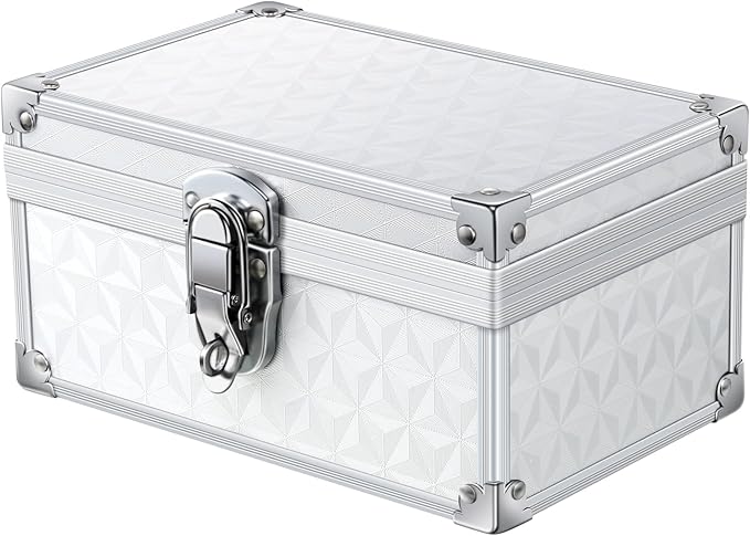 Faraday Signal Blocking Box for Car Keys, 3D Silver | Faraday Box for Car Keys, RFID Signal Blocking Box, Anti-Theft Shielding Cage, Large
