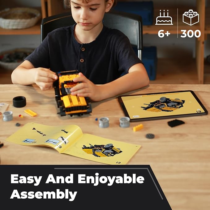 Apitor Robot R 4-in-1 Robot Building Kit, APP Remote Control STEM Coding Toys, Educational Gifts for Boys Girls Kids Ages 6-12, 4 Control Modes (300 Pieces)