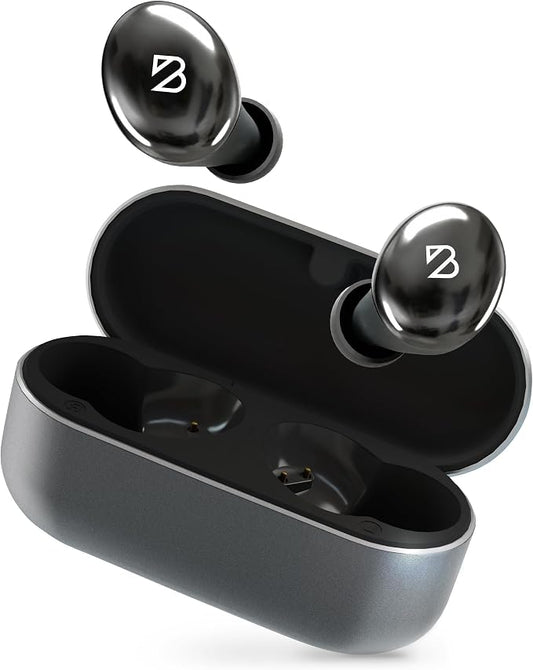 Back Bay Audio Wireless Earbuds for Small Ears, Award-Winning Sound w/Bass Mode, Durable Sweatproof Bluetooth Earbuds, Comfortable for All Ears