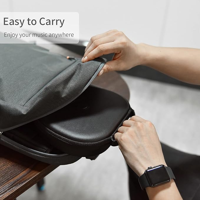 for Apple AirPods Max Case Accessory: WIWU AirPod Max Case with Sleep Mode | Airpod Max Accessories for Apple Headphones | Ultra-Slim Travel Carrying Case | Portable Storage Bag | Fits 1st & 2nd Gen