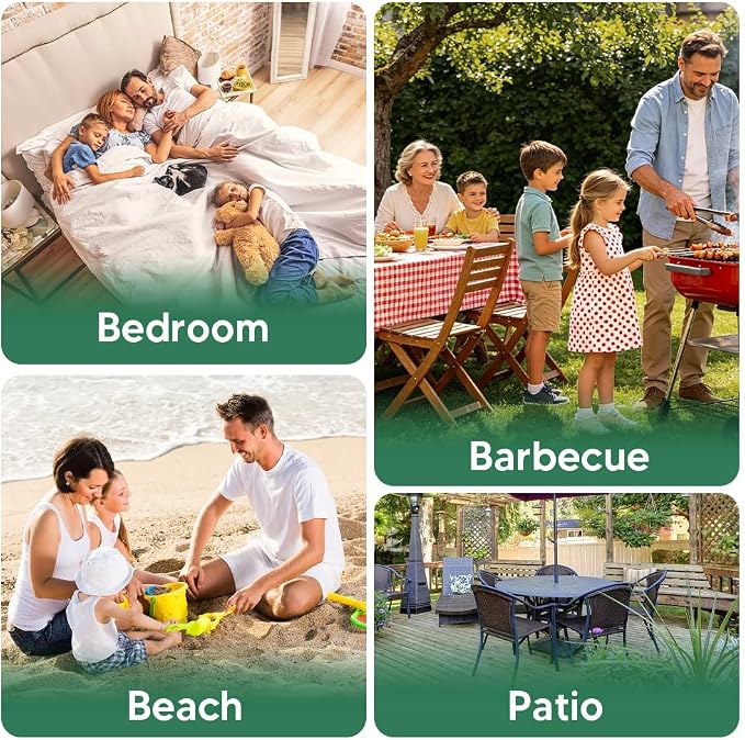 Mosquito Repellent Outdoor Patio, Backyard Mosquito Repellents, Mosquito Deterrent Indoor for Home, Mosquito Control for Door, Keep Mosquito Away from Garage, Last up to 2 Months-8 Pouches