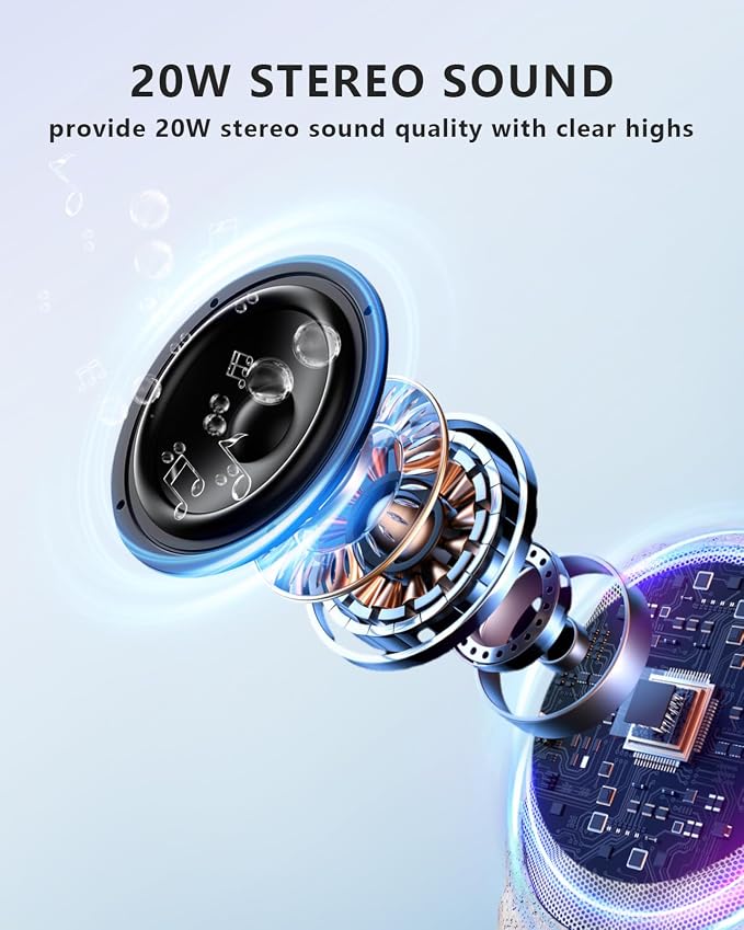 Outdoor Speakers Bluetooth Waterproof Patio TWS Connection Outdoor Bluetooth Speakers Wireless Solar Powered and Rechargeable Rock Speaker for Patio Pool,Backyard (Yellow, 2 Pack)
