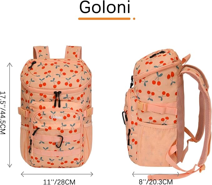 Cooler Backpack Insulated Leak Proof,Small Soft Coolers Bag for Men and Women Camping,Travel,Beach,Hiking,Picnic