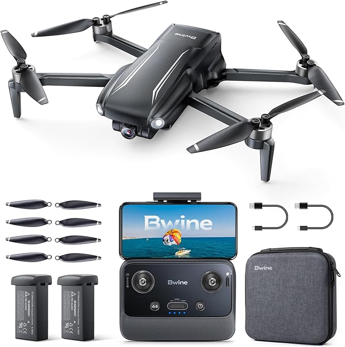 Bwine F7MINI SE GPS Drones with Camera for Adults 4K + Rechargeable Battery