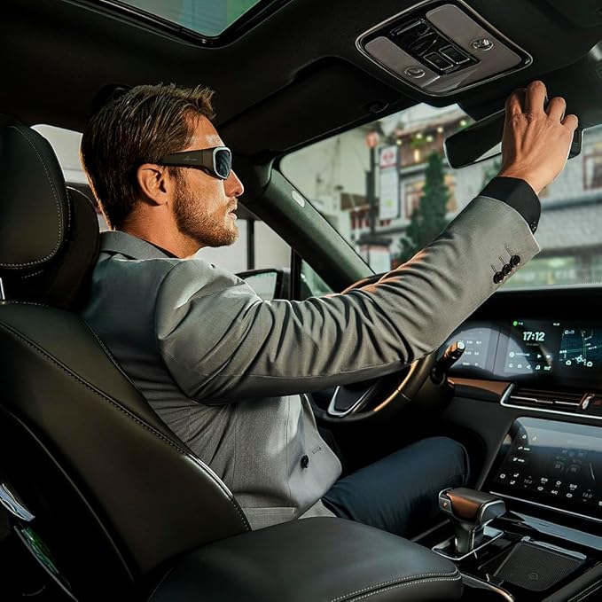 OhO sunshine Bluetooth Audio Sunglasses, Lightweight Open Ear Sport Glasses, 10H Playtime,Water Resistant with Voice Control