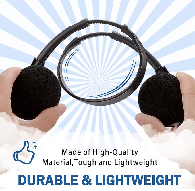 Kids Headphones Bulk for School Classroom 10 Pack, Wired On-Ear Classroom Headphones for Students Children Toddler Boys Girls Teen(Black)