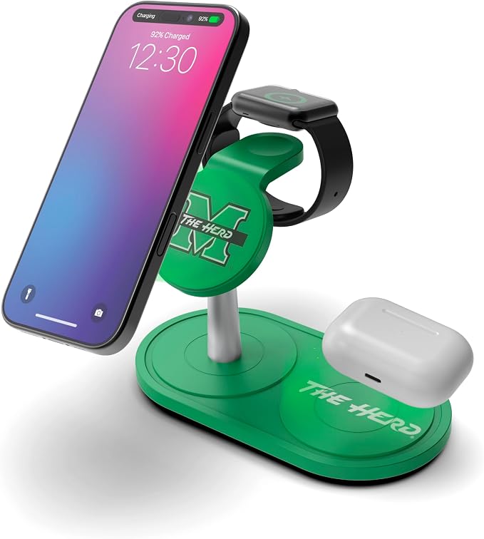 SOAR Collegiate 3-in-1 Wireless Charging Station