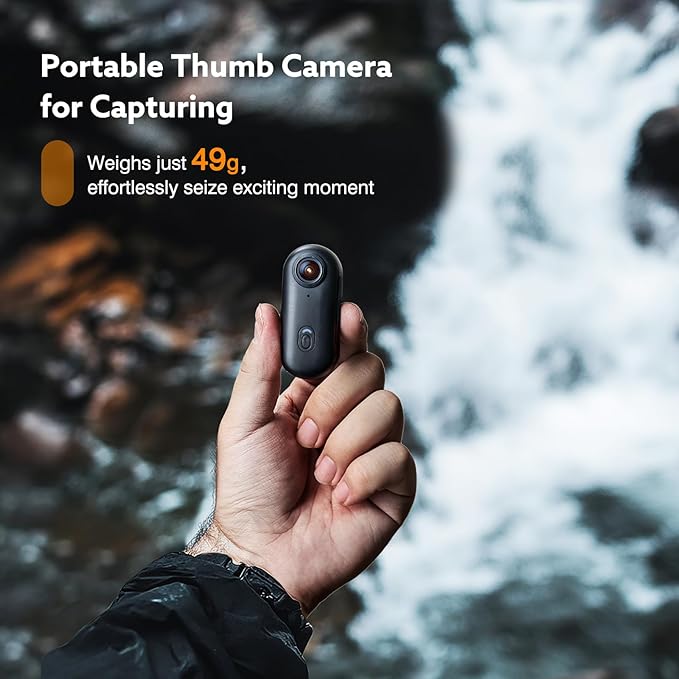 Z10 4K Action Camera, 128GB Wearable Sports Camera with Waterproof Case, Magnetic Clip, and Quick-Mount Accessories, Small Body Cam for Cycling, Diving, Travel (No WiFi No Bluetooth
