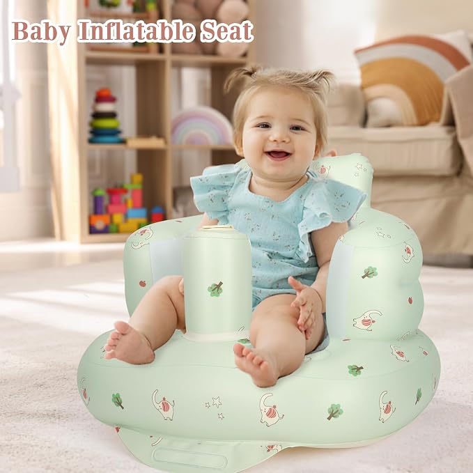AirSwim Inflatable Baby Seat and Portable Electric Air Pump for Inflatables