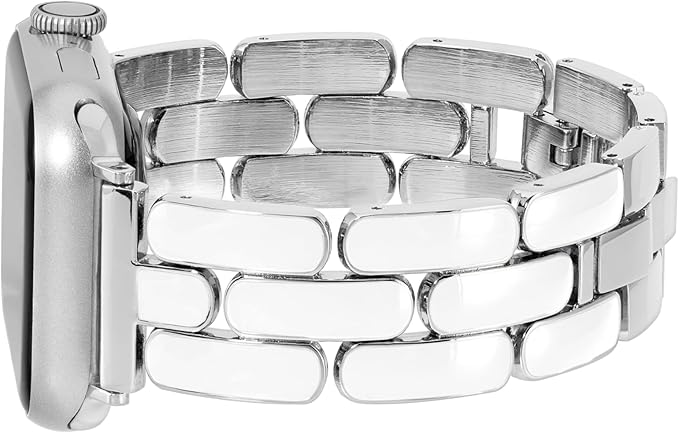 Anne Klein Fashion Bracelet for Apple Watch, Secure, Adjustable, Apple Watch Replacement Band, Fits Most Wrists