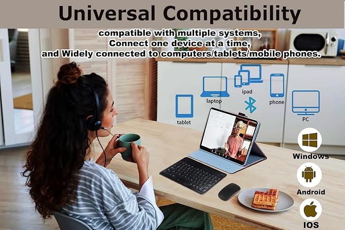 Wireless Mouse Large Angle Adjustable Ergonomic Vertical Mouse Cordless Mice for PC Laptop Computer Macbook,3600 DPI,Removable Palm Rest,RGB Light,Wireless Bluetooth Keyboard and Mouse Combo