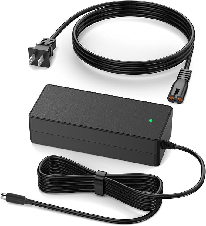 VHBW 42V 2A Charger Compatible with WERHY H5 H7 Scooter | Compatible with WERHY H5 and H7 scooters; 42V 2A output, 9.8 ft cord, ETL/SGS listed, for home or garage charging.