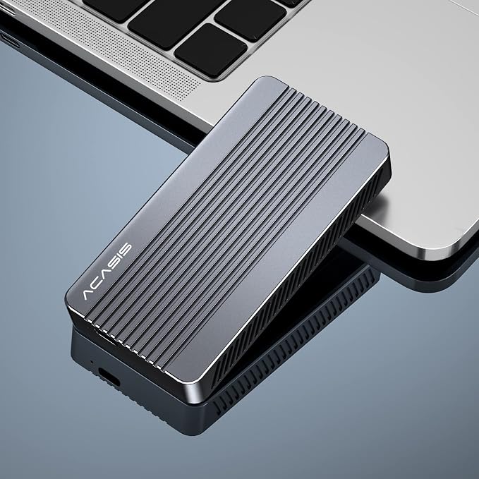 ACASIS 40Gbps M.2 NVMe SSD Enclosure, TBU 405 for M1 M2 Pro/Max, Compatible with 、USB4/USB3.2/3.1/3.0/2.0, M.2 Enclosure Support 2280/2260/2242/2230 (TBU405)