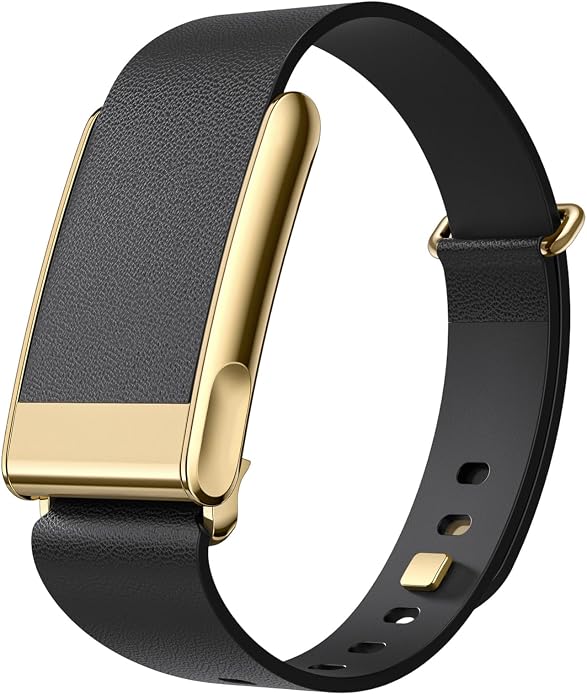 omee Leather Band Compatible with Whoop 5.0 Band Strap Men Women, Genuine Leather Rugged Durable Replacement Wristbands Straps for Whoop 5.0 Bands