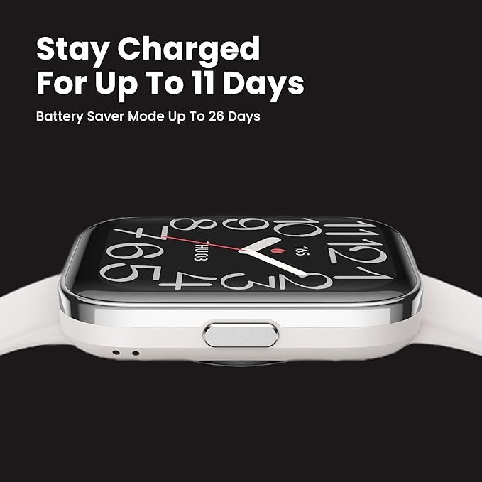 Amazfit Bip 5 Unity Smart Watch 46mm, 11-Day Battery, Fitness Activity Tracker with 120+ Sports Modes, Heart Rate & Sleep Monitor, Customizable Watch Faces, for Android & iPhone, Grey