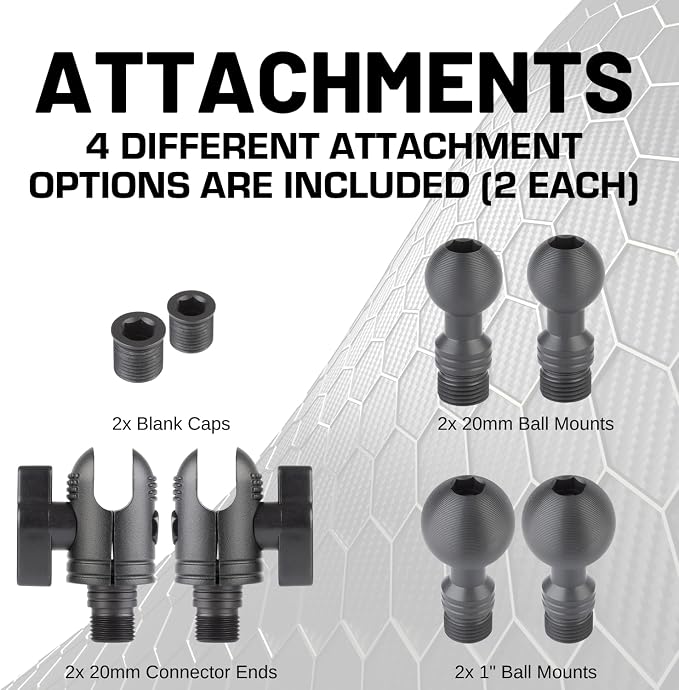 Bulletpoint Mounting Solutions Metal Grab Bar Insert Replacement with 2 Mounting Points Compatible with 2011-2018 Jeep Wrangler JK (Silver)