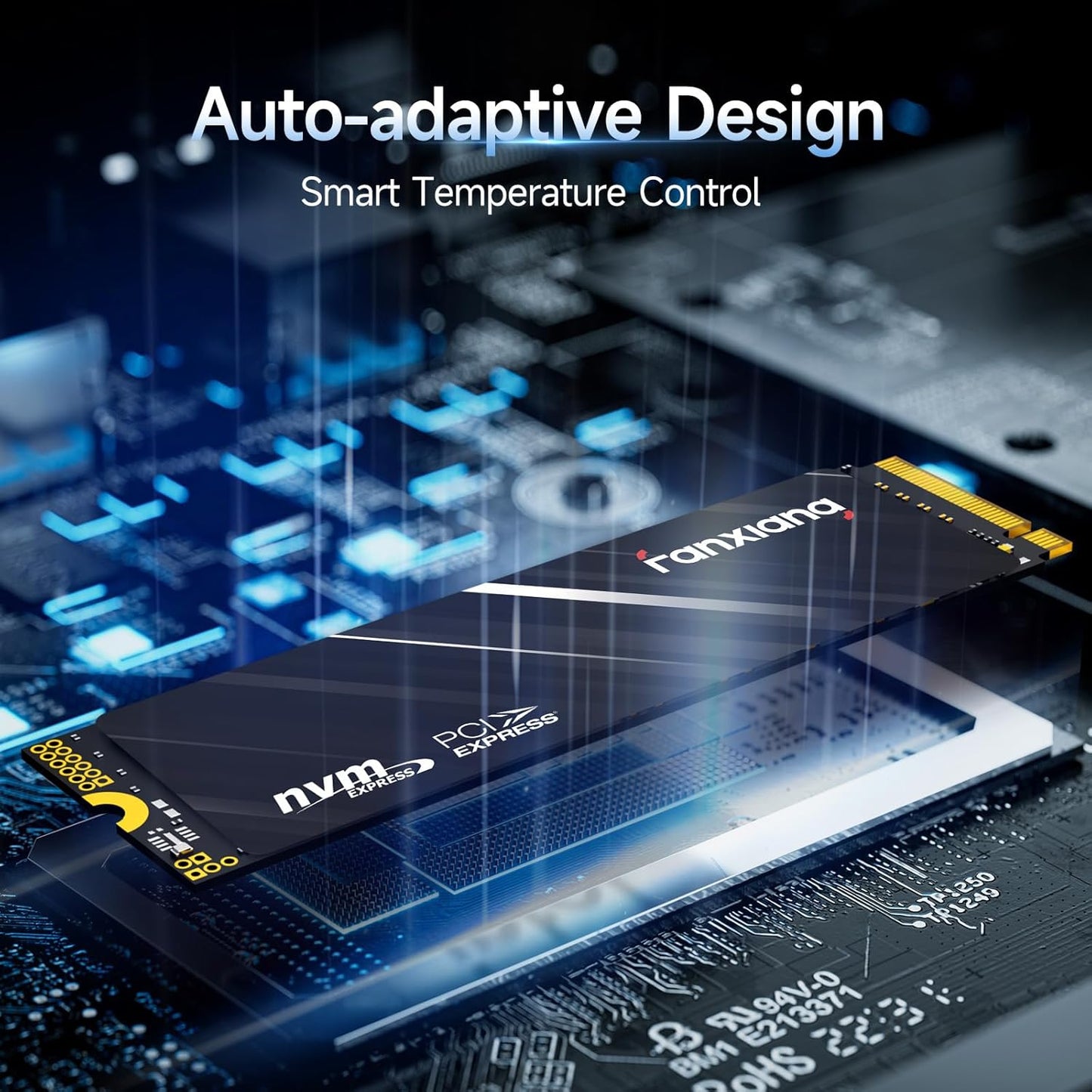 4TB SSD NVMe PCIe Gen4 M.2 SSD for PS5, Up to 5000 MB/s, Internal Gaming SSD for PS5, 3D NAND SLC Cache Solid State Drive Upgrade Storage for PC/Laptops S690Q