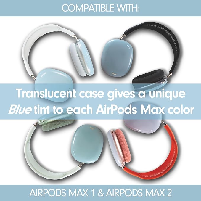 Sonix Protective Case for AirPods Max 2 & 1 | Headphones Cover | Jelly Sky Blue