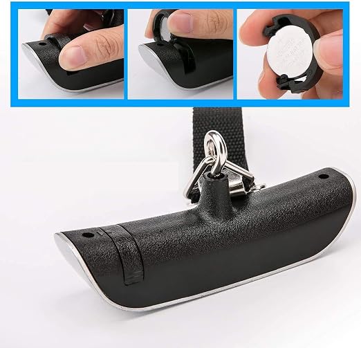 Portable Digital Luggage Scale - High Precision Handheld Suitcase Weight Scale with Hook, 110Lb/50Kg Capacity