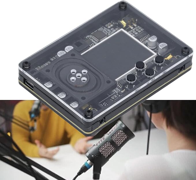 Theremin Instrument Kit - Electronic Innovative Mini Musical Instrument Gift with Screen Display