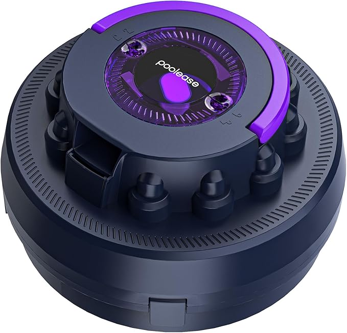Cordless Robotic Pool Vacuum with Dual high-Powerful Motors Provide Strong Suction, 100 Min Runtime, Self-Parking, Pool Cleaner Robot for Above/In-ground Flat Pool up to 960 Sq.ft