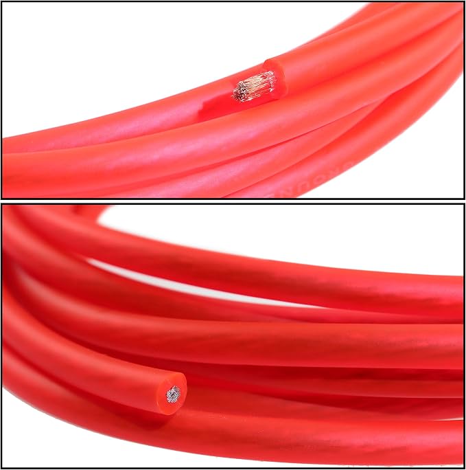 10 Gauge Car Amp Wiring Kit –Welugnal A Car Amplifier Install subwoofer Wire Wiring Kits Helps You Make Connections and Brings Power to Your Radio, Subwoofers and Speakers Amp Power Wire