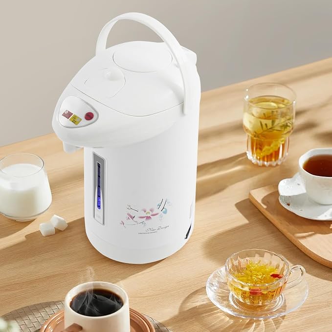 Tabletop Electric Hot Water Urn Pot Dispenser 3L (101 Oz), with 3 Water Dispensing Ways, Safety Lock, Instant Auto Boiler and Warmer, for Tea & Coffee