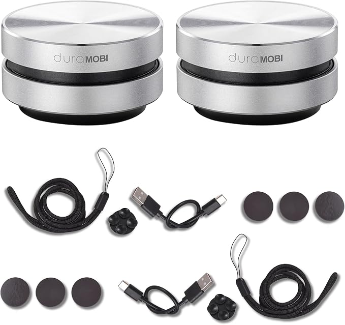 Docooler Upgraded Wireless BT Mini Speaker Bone Conduction Wireless, Stereo Bass Sound Creative Portable Speaker Mini Size Music Player Built-in Mic Sound Box for Home,Outdoor,Travel（1 Pack/2 Packs）