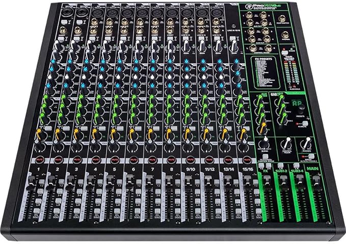 Mackie ProFX16v3 16-channel Mixer with USB and Effects