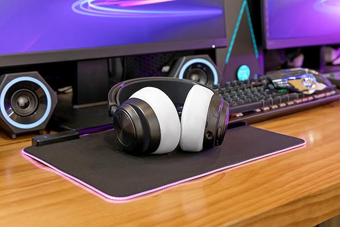 WC Freeze Nova Pro Wireless - Cooling Gel Earpads for Arctis Nova Pro Wireless, Nova Elite & Nova Pro Omni (Doesn’t Fit Other Models), by Wicked Cushions, Extra Thick & Comfortable | White