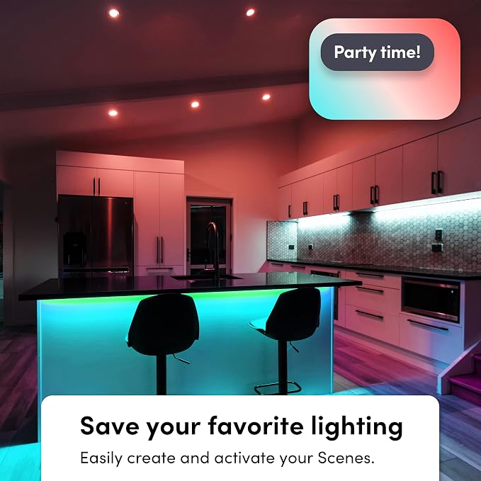 LIFX Supercolor Smart LED Strip Lights 6.6ft (80 inch Kit), Color Changing Multizone RGB + Tunable White, 16 Color Zones, Apple HomeKit, Alexa & Google Home, Music Sync, Dimmable