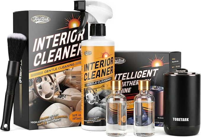 toretark Interior Kit for Smart Car Air Freshener & Interior Cleaner