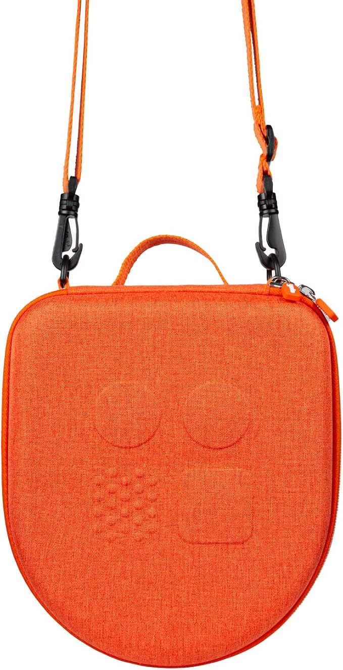 Yoto Mini Travel Case – Kids Accessory, Protective Hard-Shell Carrier with Adjustable Shoulder Strap, Holds Mini, Headphones and Up to 30 Audiobook Cards
