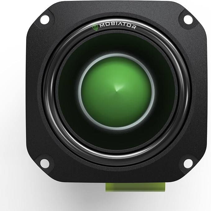 T45B 4” Super Bullet Tweeter | Titanium Diaphragm, 1.5” Voice Coil, 4 Ohm, 700W Max, Built-in Capacitor Pro Audio High Frequency Driver (Single)
