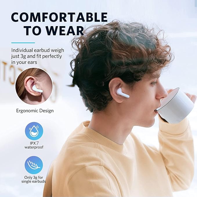 Dyale Wireless Ear Buds Airpod Pro (2nd Generation), Bluetooth Headphones with Charging Case Included, Over 32 Hours of Battery Life, Effortless Setup for iOS/Android