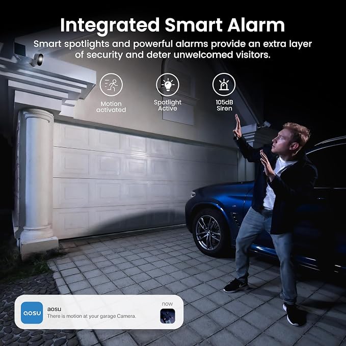 aosu SolarCam Pro System Add-on Camera – Expand Your System - Requires aosuBase to Use (NOT for Standalone Use)