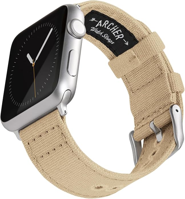 Archer Watch Straps - Canvas Straps for Apple Watch
