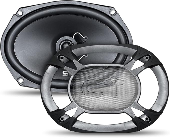 CT Sounds BIO-6X9-COX 6x9 Inch Coaxial Car Speakers, 200 Watts Max, Pair