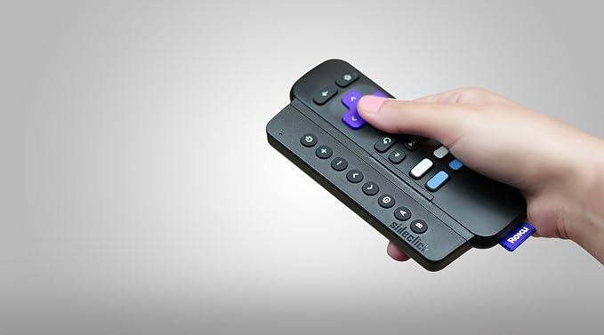 Universal Remote Attachment for Roku Streaming Player