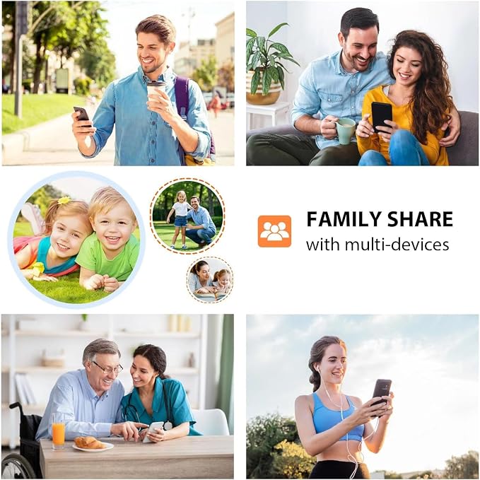 Mini Camera, 1080P Wireless Indoor Camera for Home Security, 60-Days Battery Life, AI Motion Detection Alerts, Auto Night Vision, Free Cloud Storage, No Need Micro SD Card, App Remote Viewing