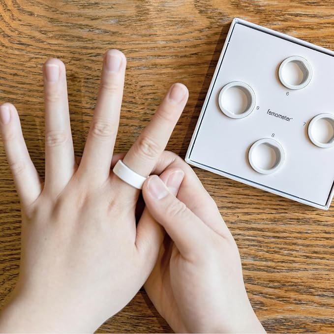 femometer Smart Ring Gen1 Sizing Kit - Size First Before You Buy - Sizes 6 to 9 - Choose from 4 Sizes
