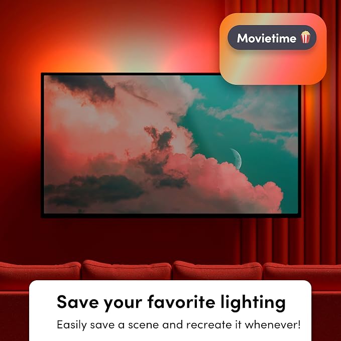 LIFX Lightstrip Bundle - with 120" Smart LED Lightstrip and 2 40" Extensions, Multicolor, 3 Piece Set