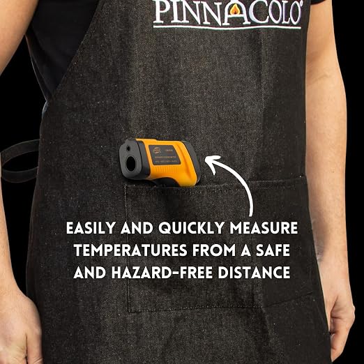 Infrared Laser Thermometer - Accurate and Instant Readings, Non-Contact Digital Temperature Gun for Cooking, HVAC, and Automotive