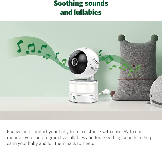 LeapFrog LF915-2HD Baby Monitor, 2 Cameras, 5" 720p Screen
