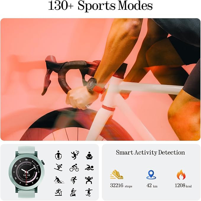 CMF BY Nothing Watch 3 Pro Smart Watch for Men Women, Bluetooth Call AI Energy Score, 1.43” Heart Rate Tracking, Sleep Monitor, GPS & 130 Sport Modes, Fitness Tracker for Android iOS, IP68 Orange