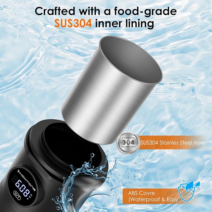 Homtone Coffee Dosing Cup with Scale, Rechargeable Espresso Scale, 0.05g Precision – Multi-Purpose for Espresso, Drip Coffee, French Press, Spices & More – Compatible with 58mm Portafilters (BLACK)