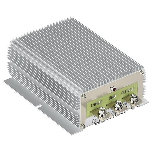 48V to 12V Voltage Converter Reducer, 60A 720W Voltage Regulator, Waterproof Truck Power Transformer, Fit for Golf Cart, RV