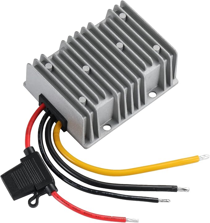 DC 40A 480W 24V to 12V Step Down Converter 12v Buck Converter DC Transformer with Fuse Reducer Power Supply for Vehicle etc